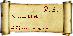 Peruzzi Linda névjegykártya